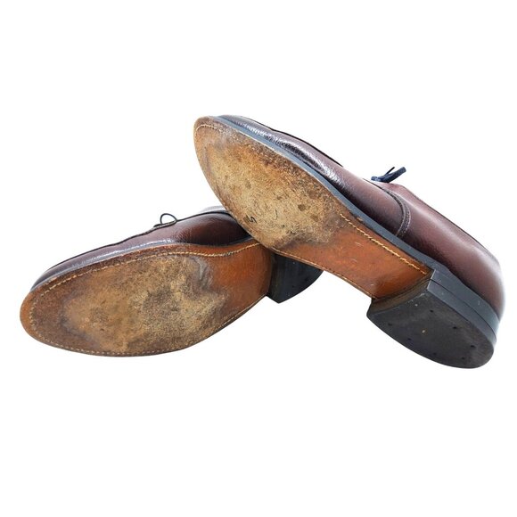 Vintage Mens Nunn Bush Pli-Flex Soft Leather Uppers and Sole Loafers - Picture 9 of 9